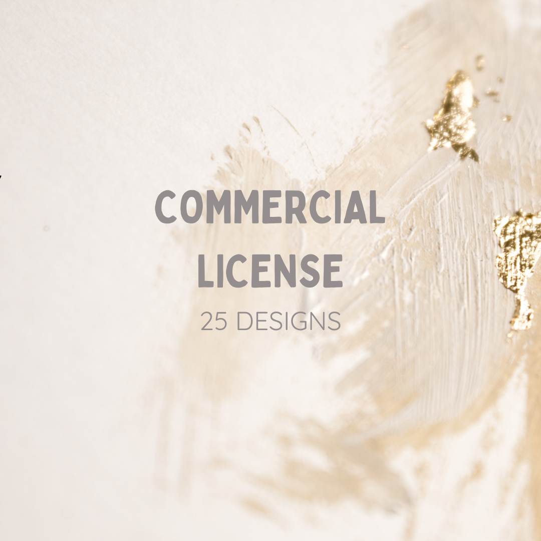 COMMERCIAL LICENSE - 25 LISTINGS