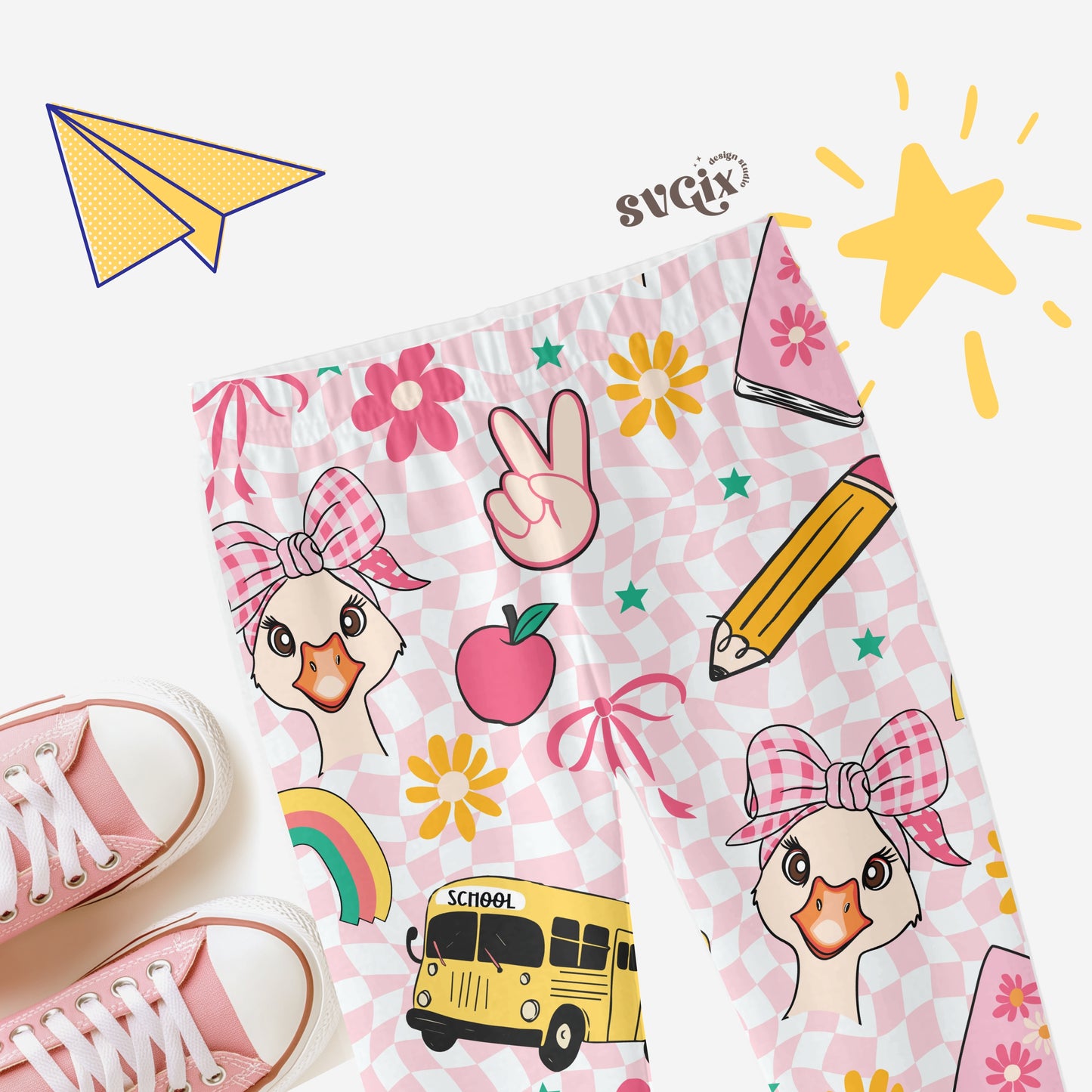 Back to School Goose Girl Seamless