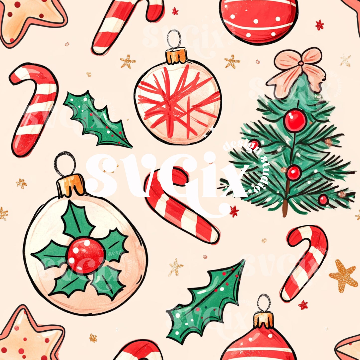 Christmas Seamless Pattern