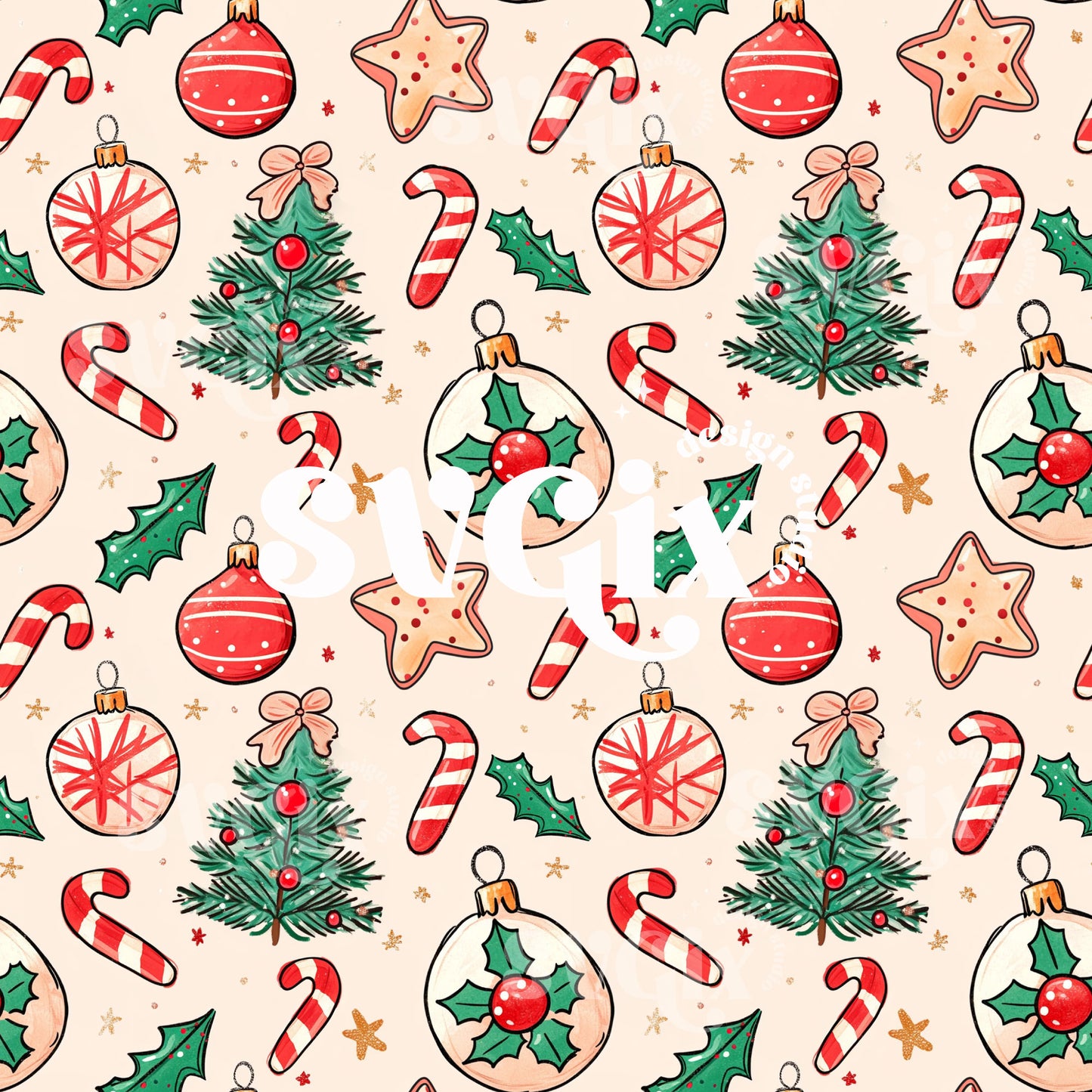 Christmas Seamless Pattern