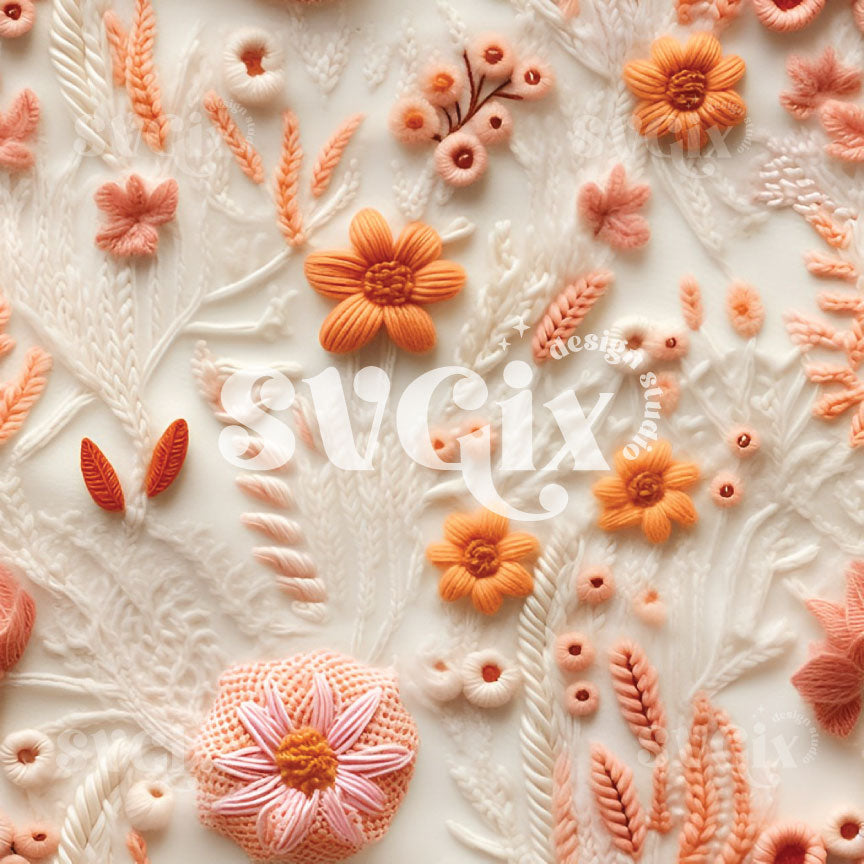 Dreamy Fall Knit II Seamless Pattern