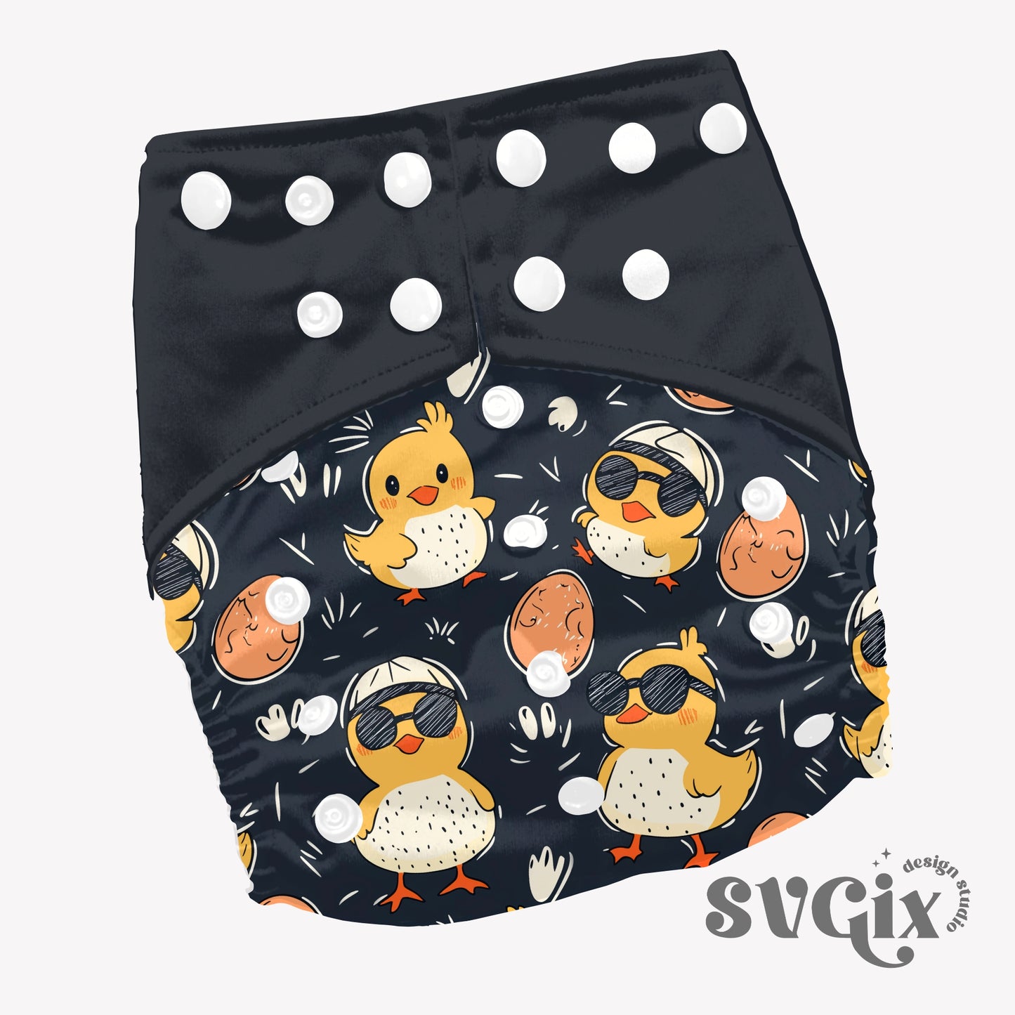 Easter Ducklings Boy Seamless