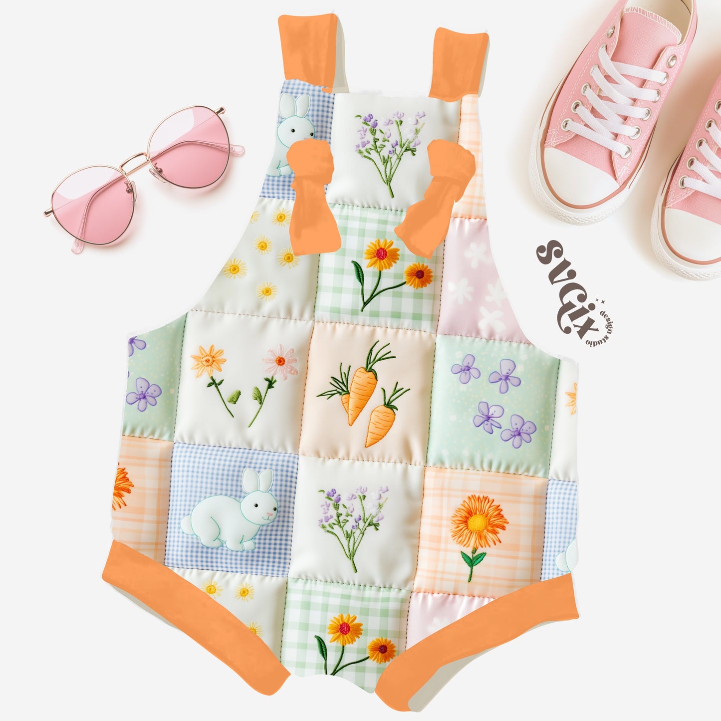 Easter Patchwork Seamless