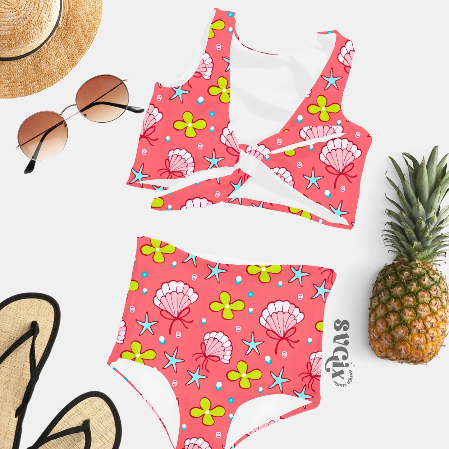 Coquette Seashells Seamless