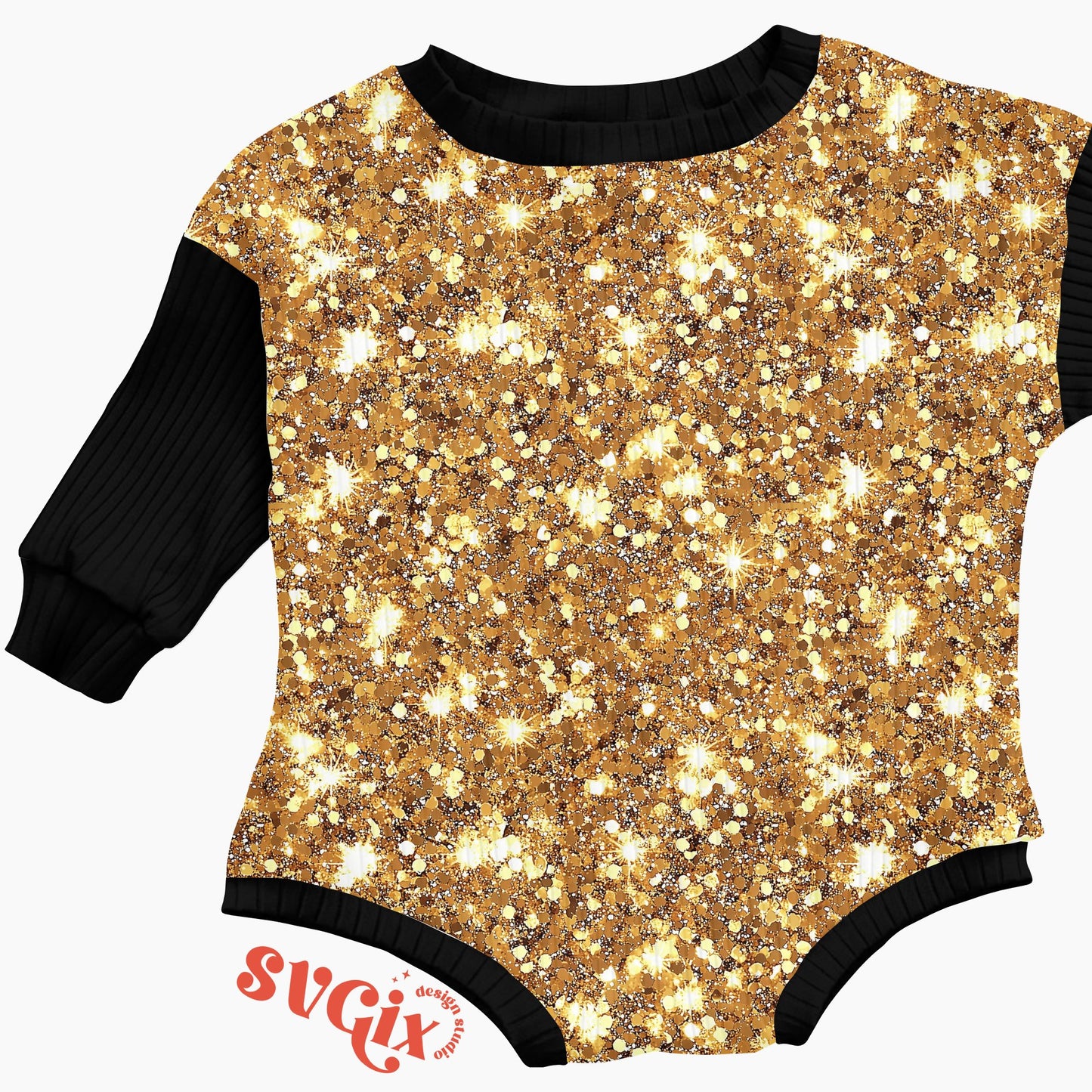 Silver /Gold Glitter Seamless Pattern