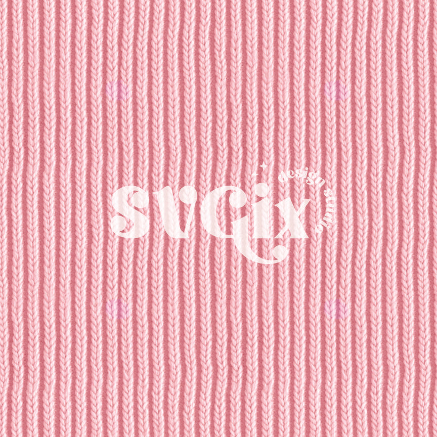 Light Pink Knit Seamless Pattern