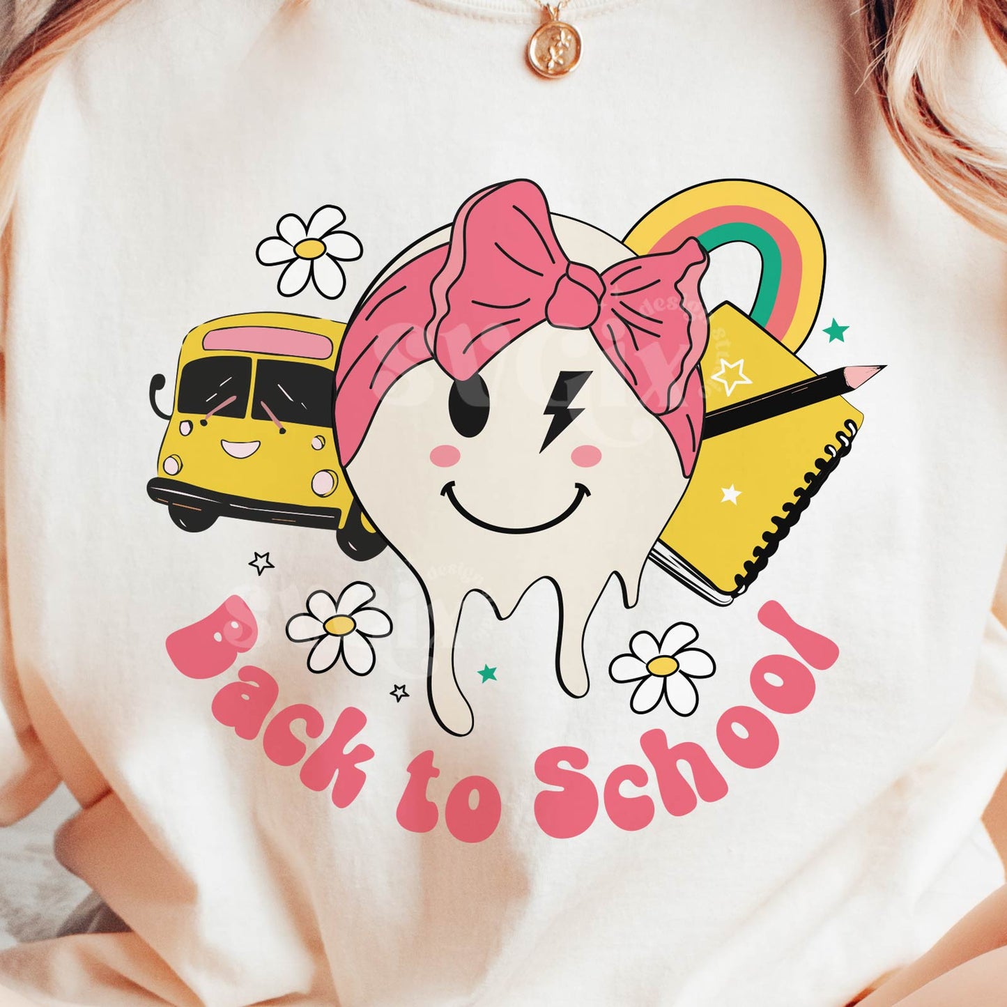 Back School Girl PNG