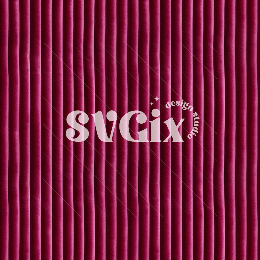 Magenta Red Velvet Corduroy Seamless Pattern