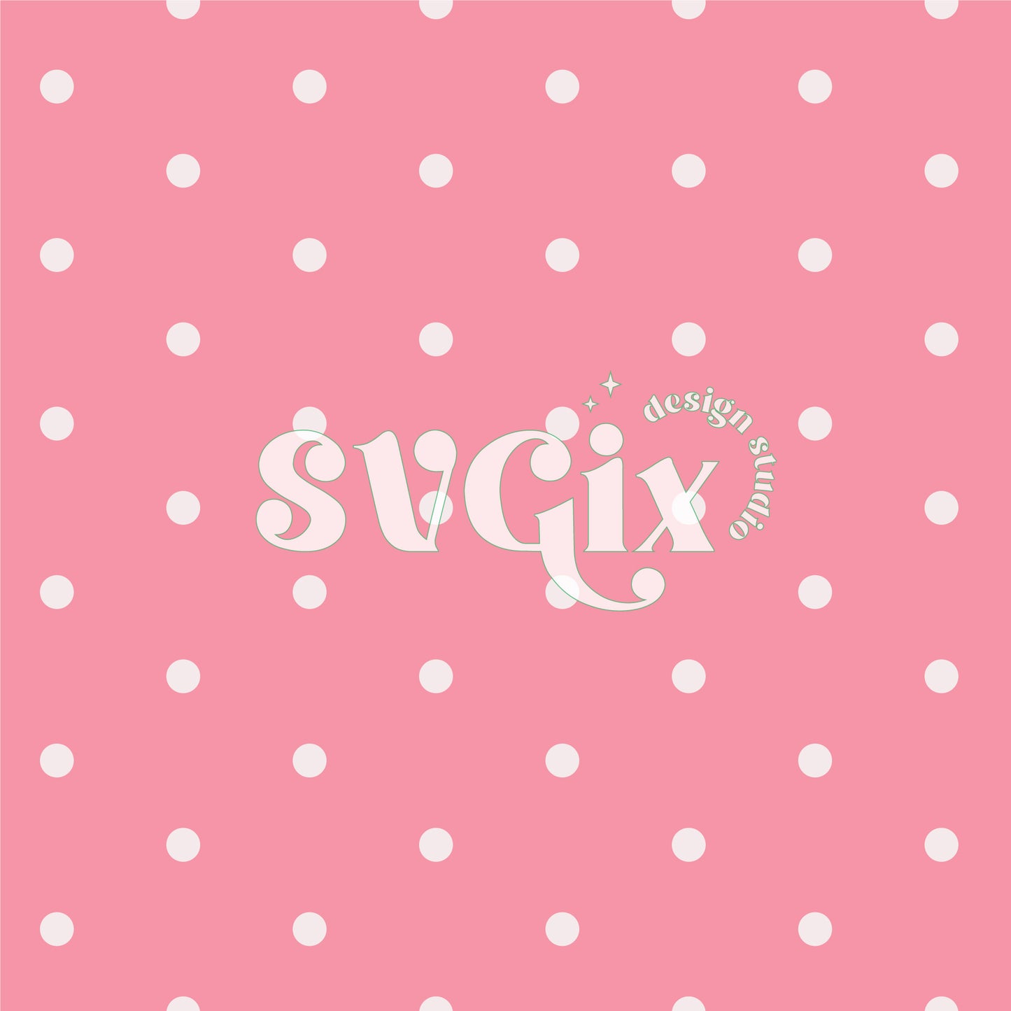 Polka Dots Pink Seamless