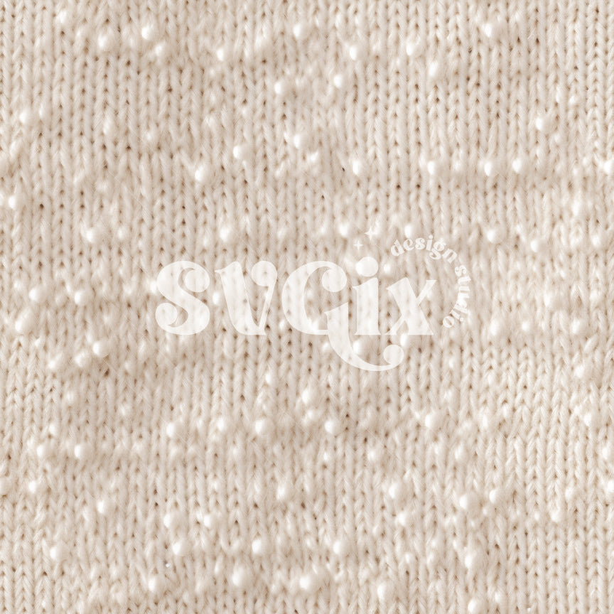 Snow Dust Knit Seamless Pattern
