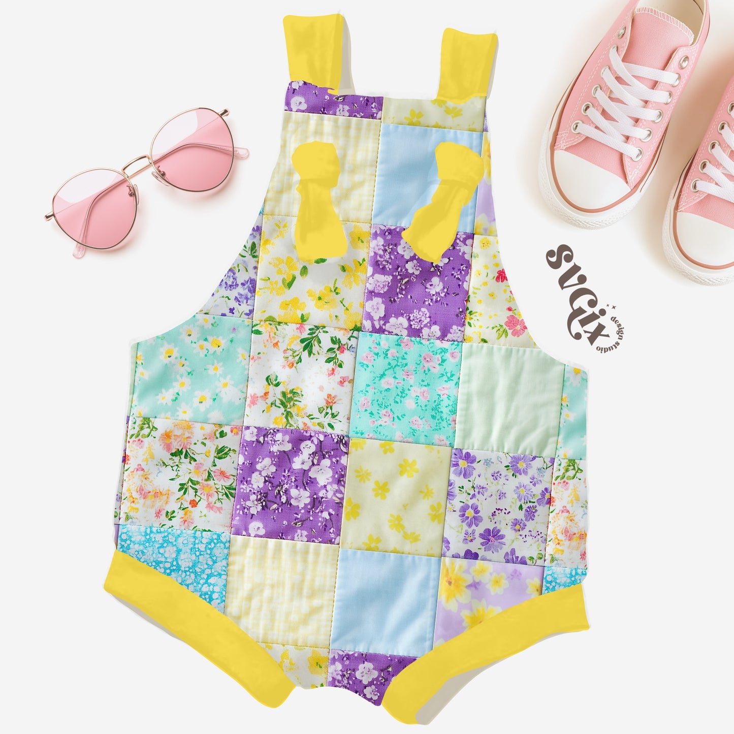 Spring Patchwork Seamless