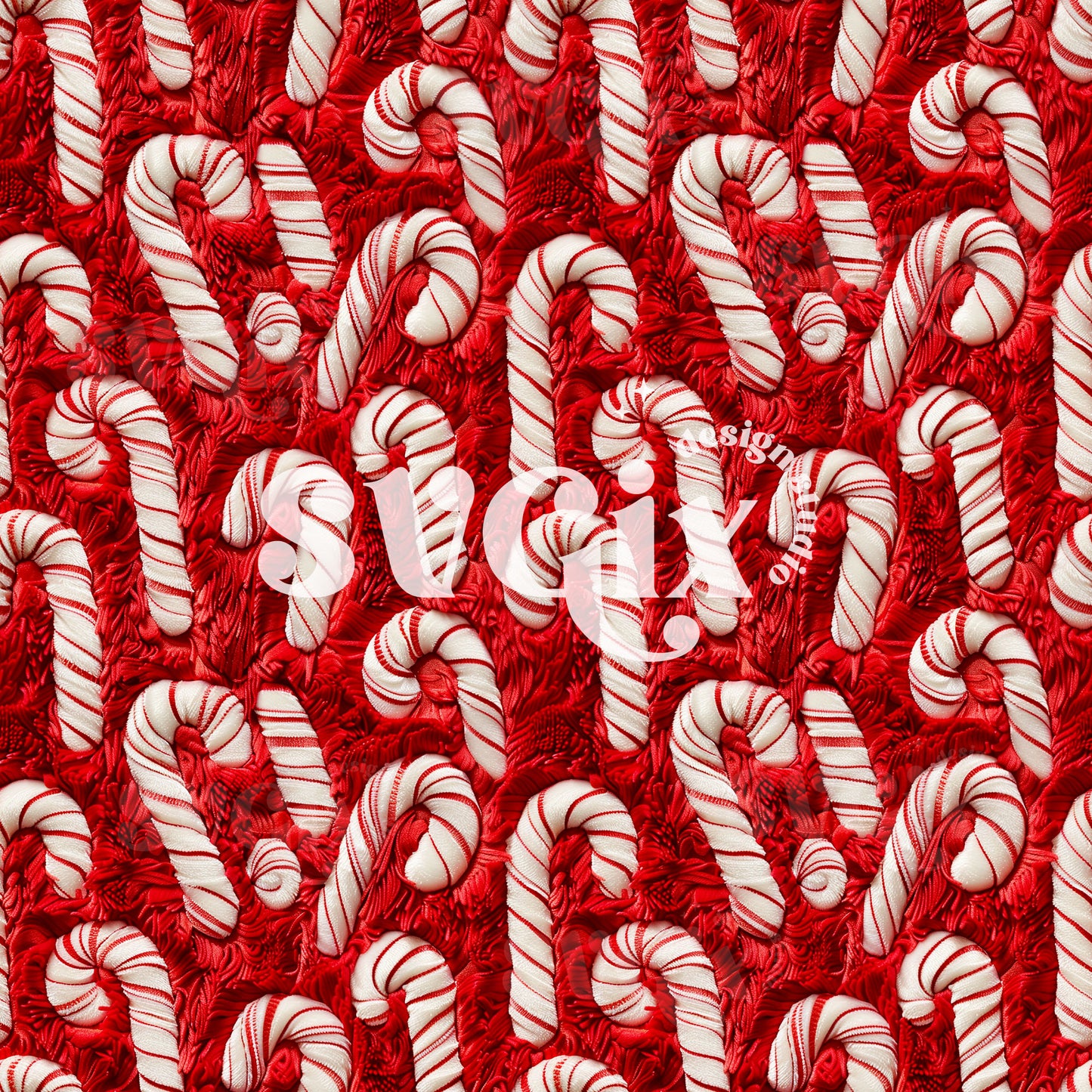 Sugar Cane Seamless Pattern