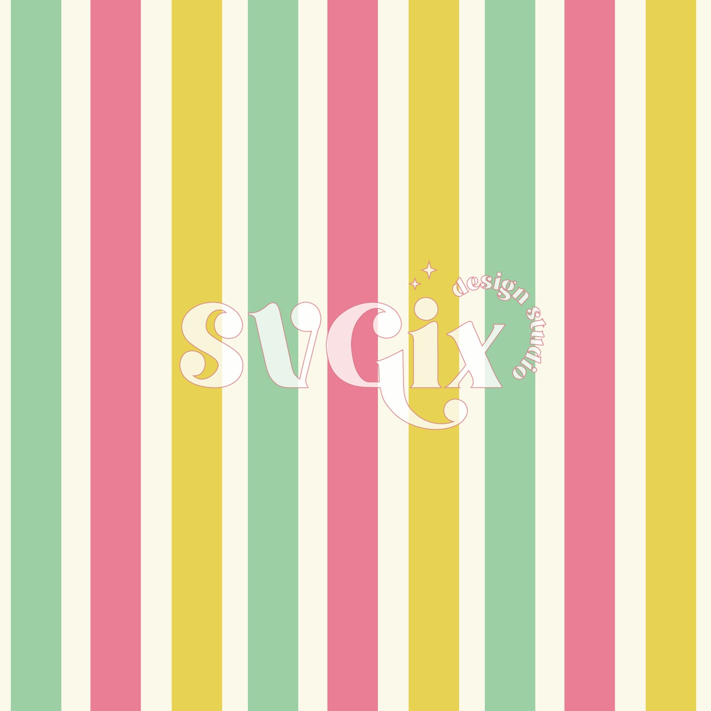 Summer Stripes 3 Seamless Pattern