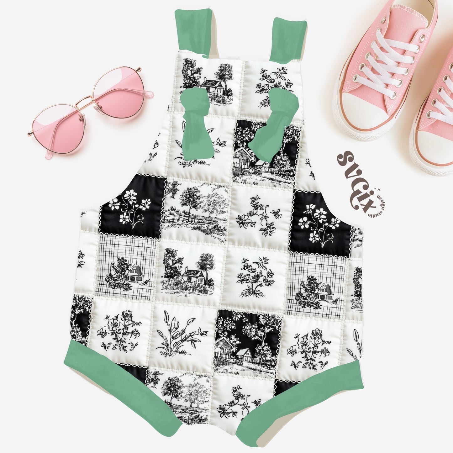 Toile Patchwork Seamless