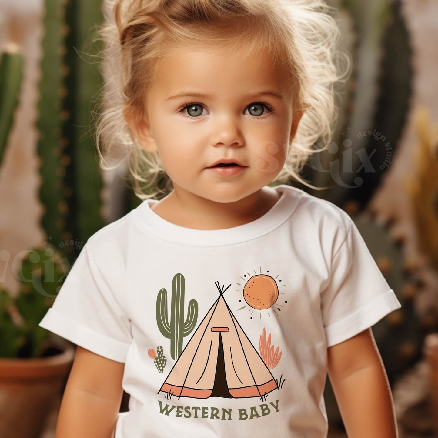 Western Teepee Baby Png