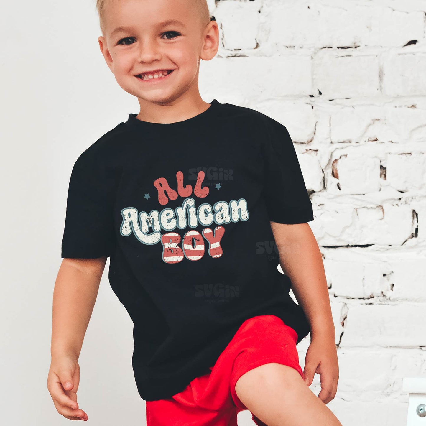 All American Boy PNG SVG