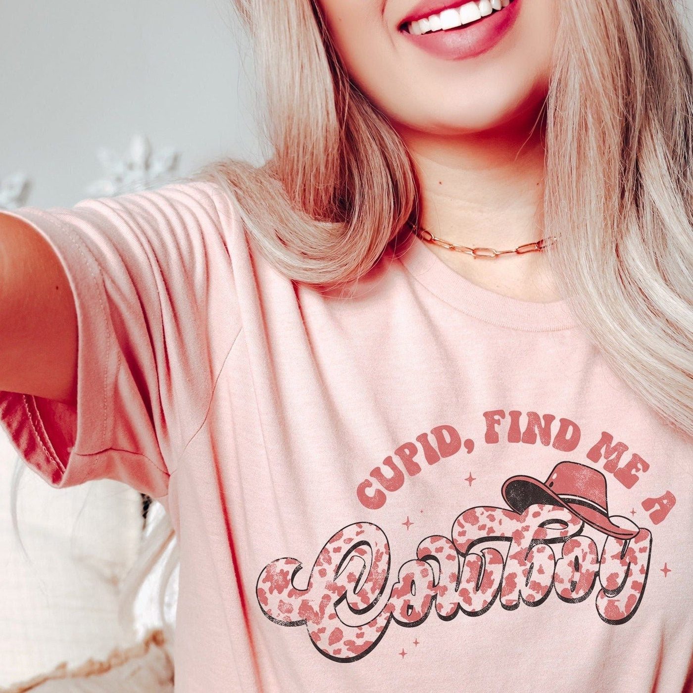 ❀ Cupid Find me Cowboy Groovy Retro PNG + SVG - SVGix