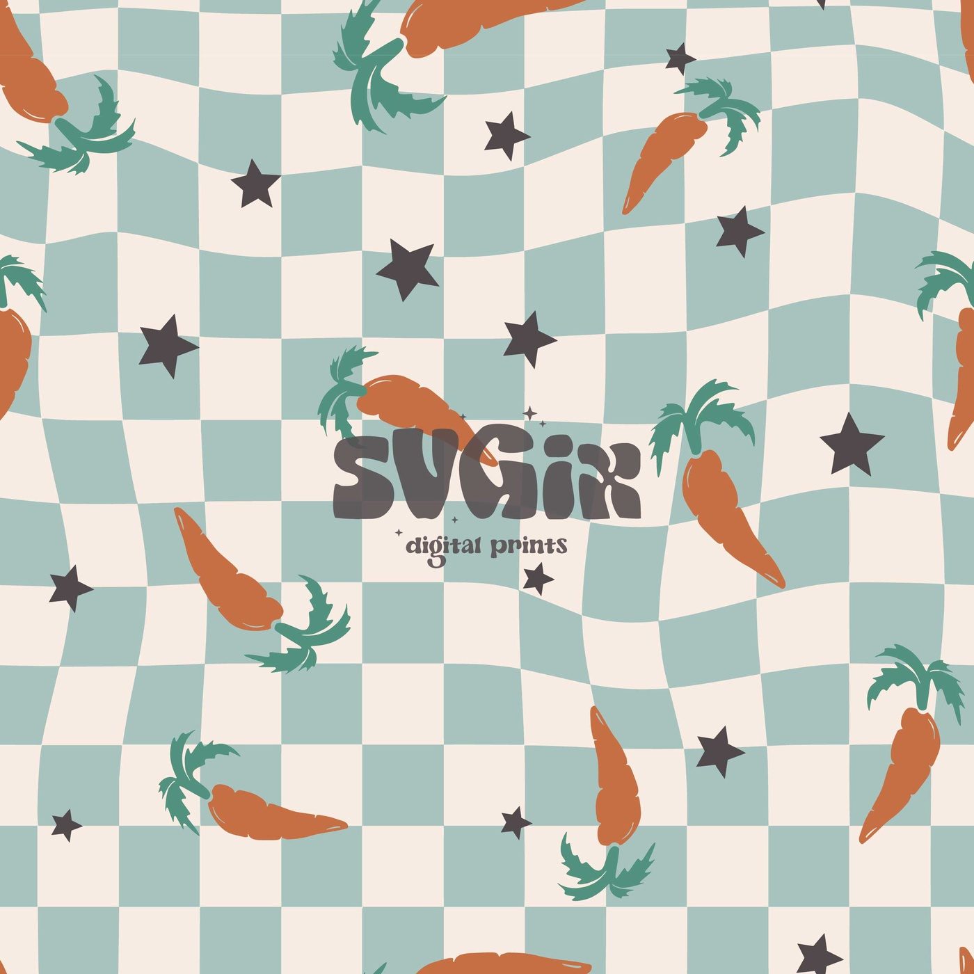 â Easter Boy Checkers Carrots - SVGix