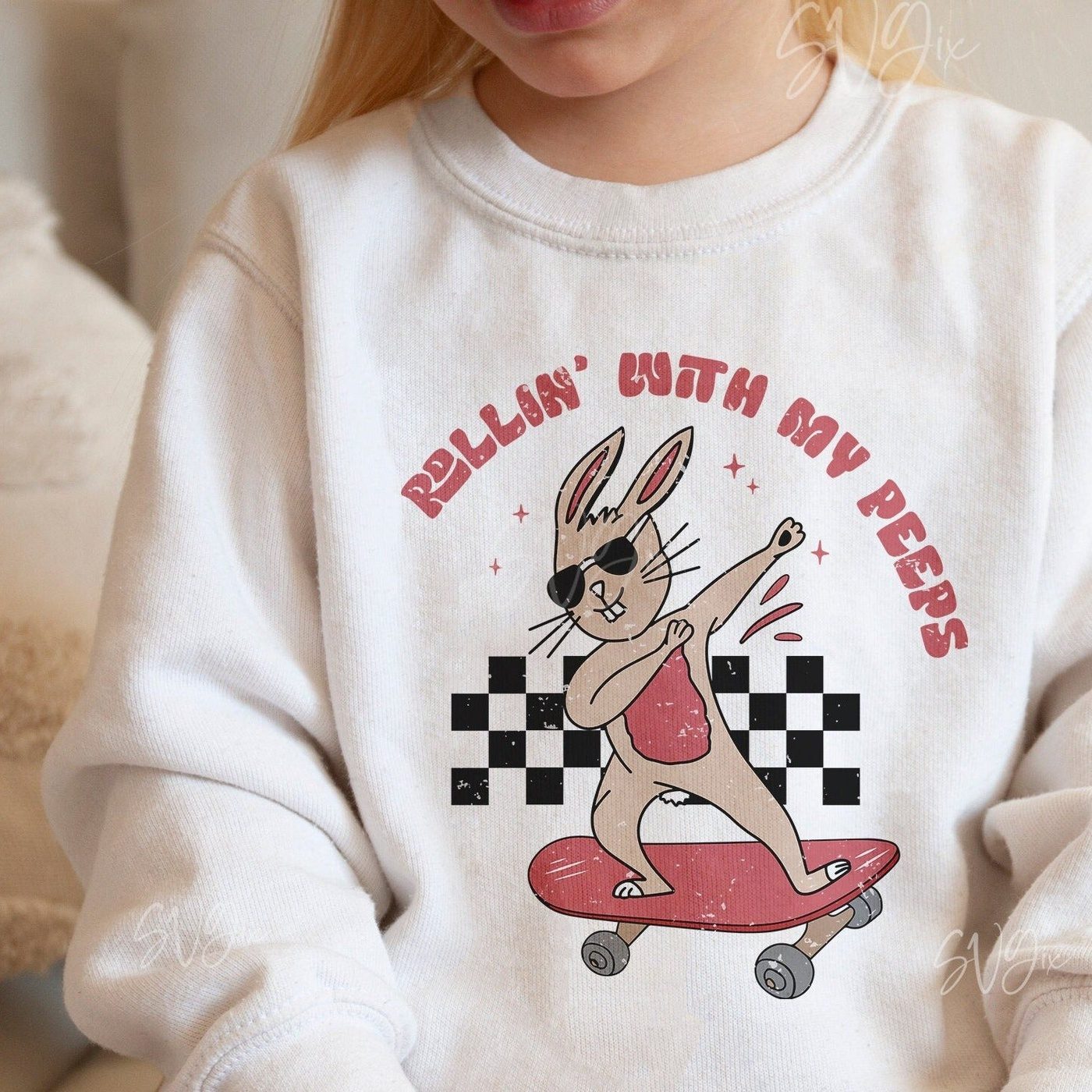 ❀Rollin with my peeps png - SVGix