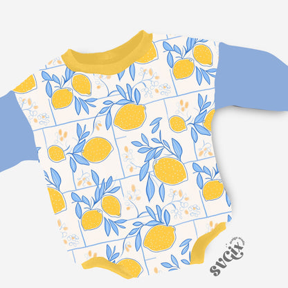 Amalfi Lemons Seamless Pattern