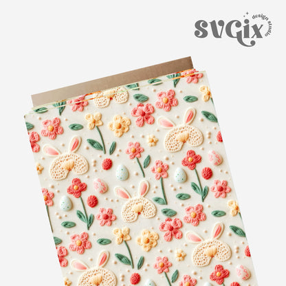 Bunny Tail Seamless Pattern
