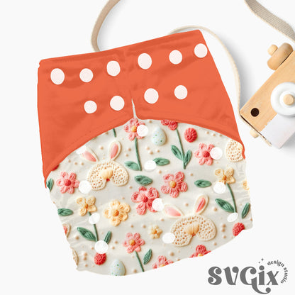 Bunny Tail Seamless Pattern