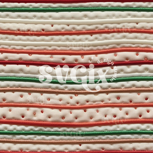 Christmas Stripes Seamless Pattern