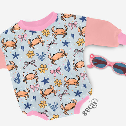 Coquette Crabs Seamless