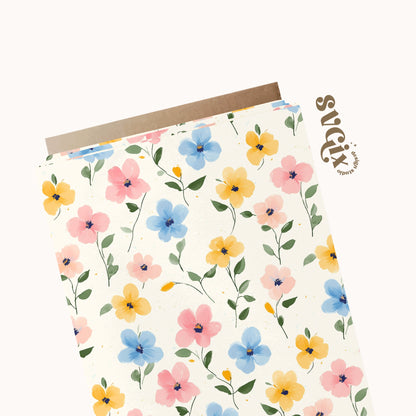 Dainty Painted Floral Seamless