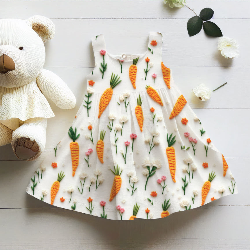 Cute Little Carrots Seamless File
