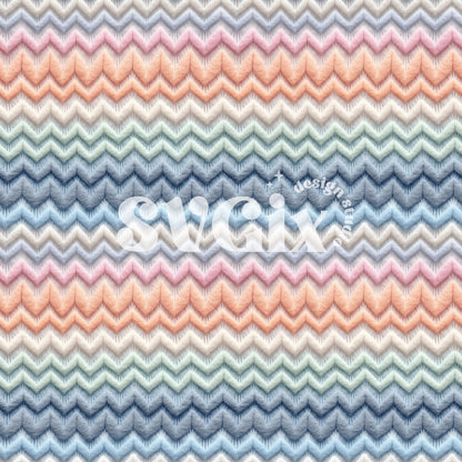 Pastel Chefron Seamless Pattern