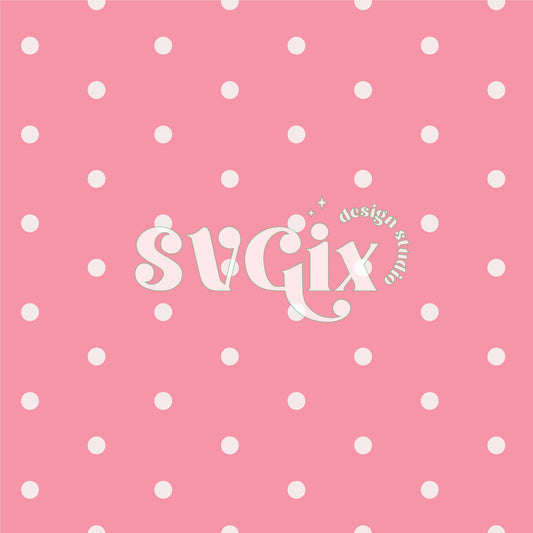 Polka Dots Pink Seamless