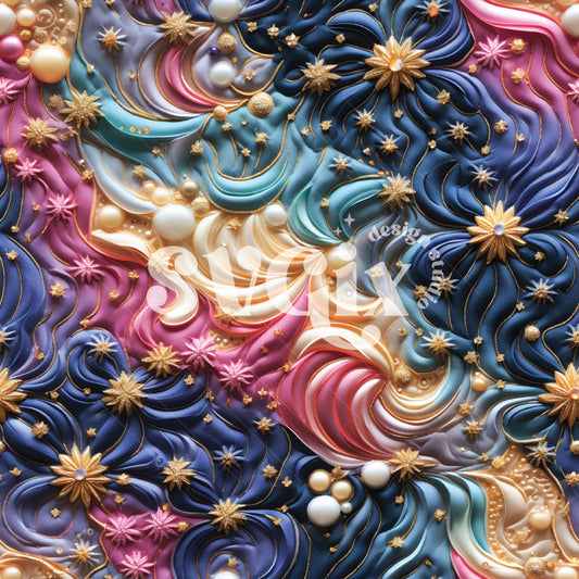 Princess Inspired 44 Embroidery Quilt 3d Seamless