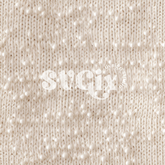 Snow Dust Knit Seamless Pattern