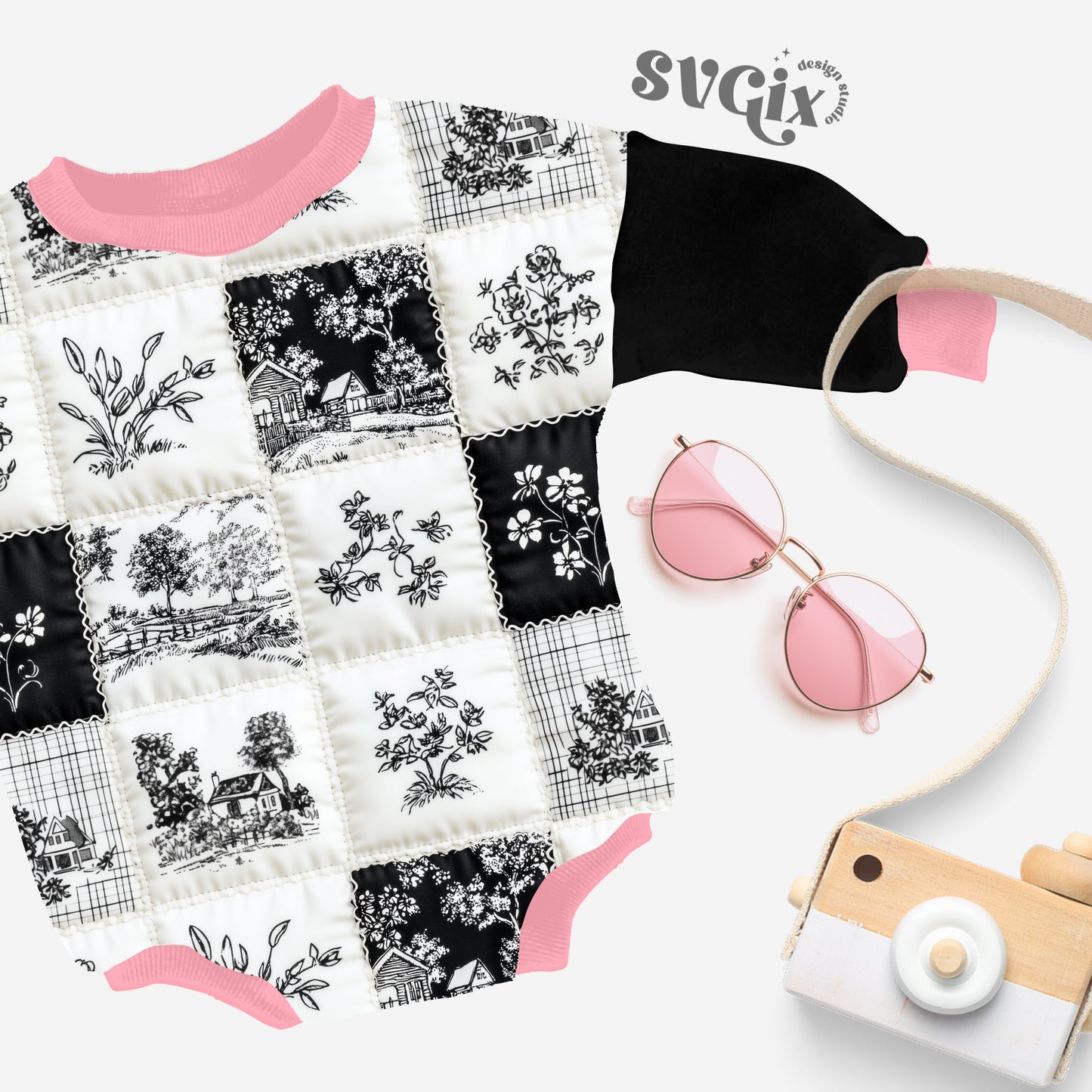 Toile Patchwork Seamless