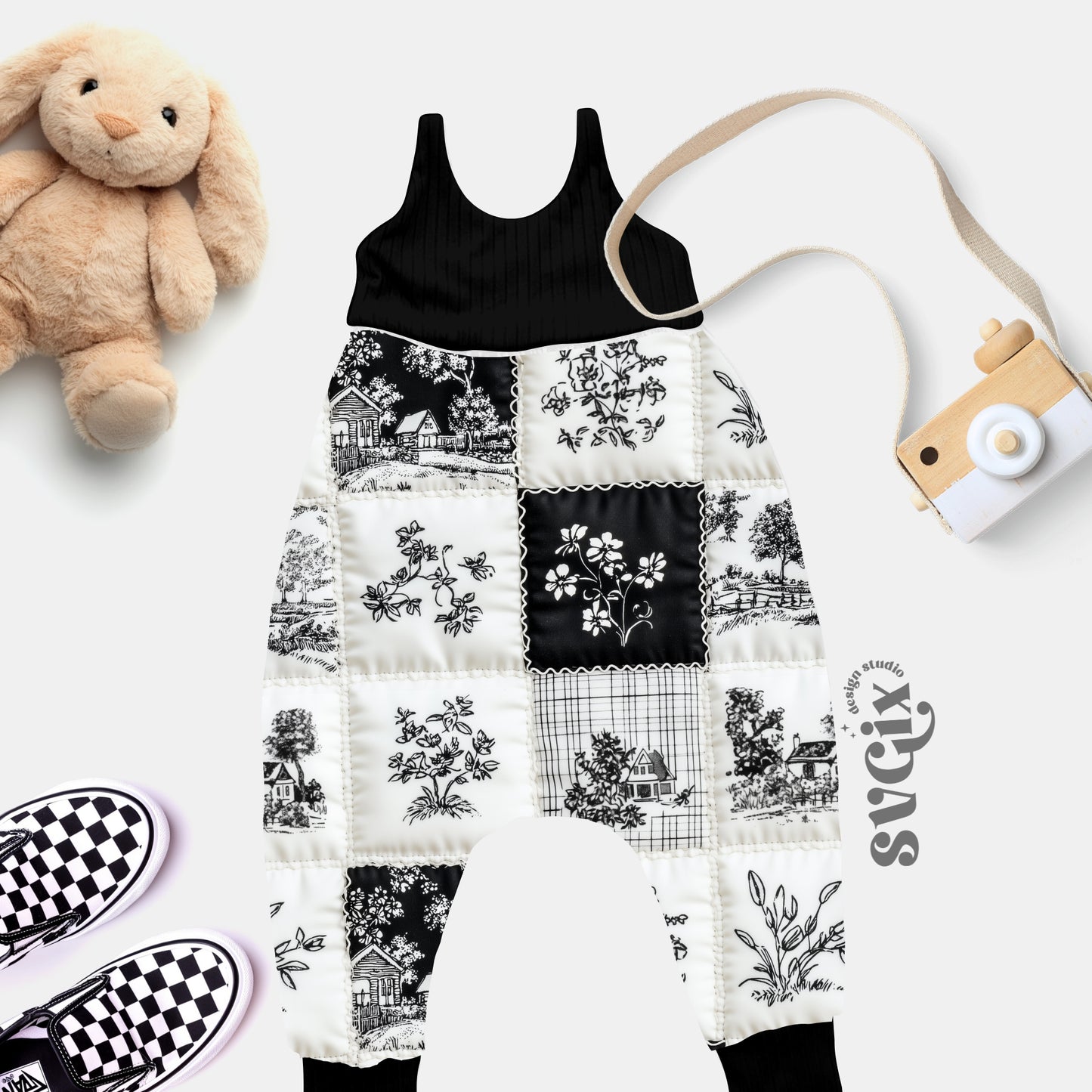 Toile Patchwork Seamless