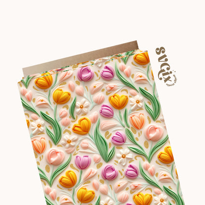 Tulips Floral Seamless