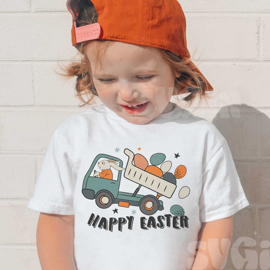 Easter Dumper Truck Boy png