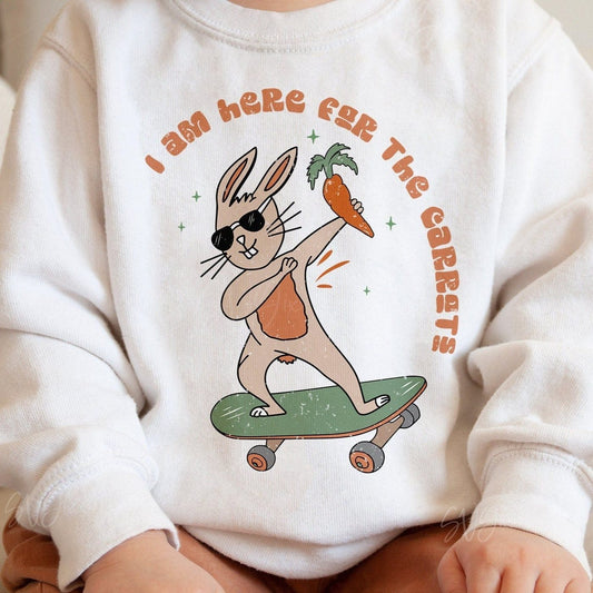 ❀ Boy Easter Skateboard Bunny PNG - SVGix