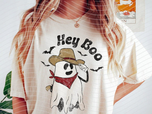 ❀ Hey Boo Haw Howdy Ghost PNG - SVGix