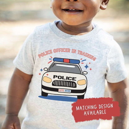 Police Kids Seamless - SVGix