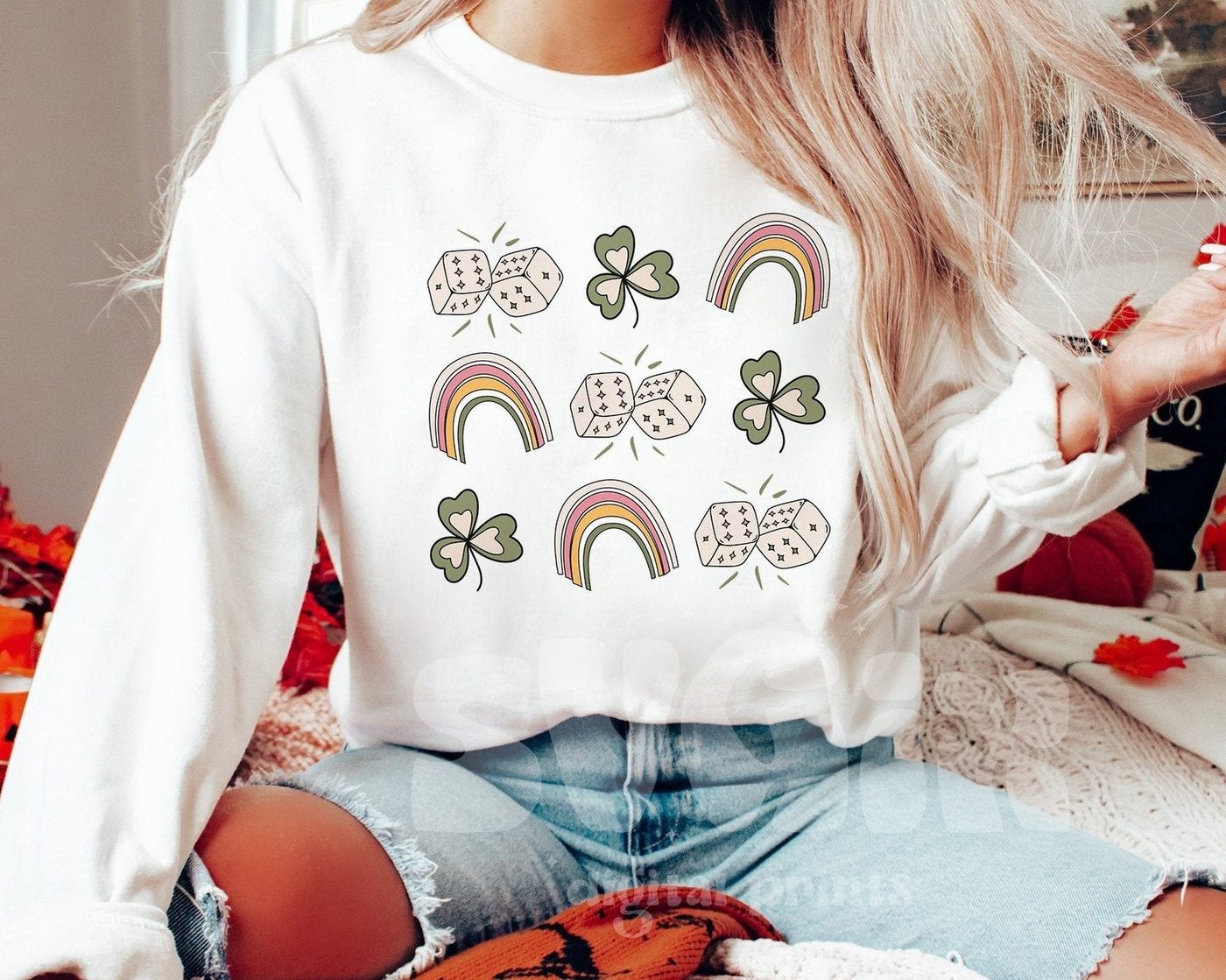 ❀ St.Patricks Groovy Retro PNG - SVGix