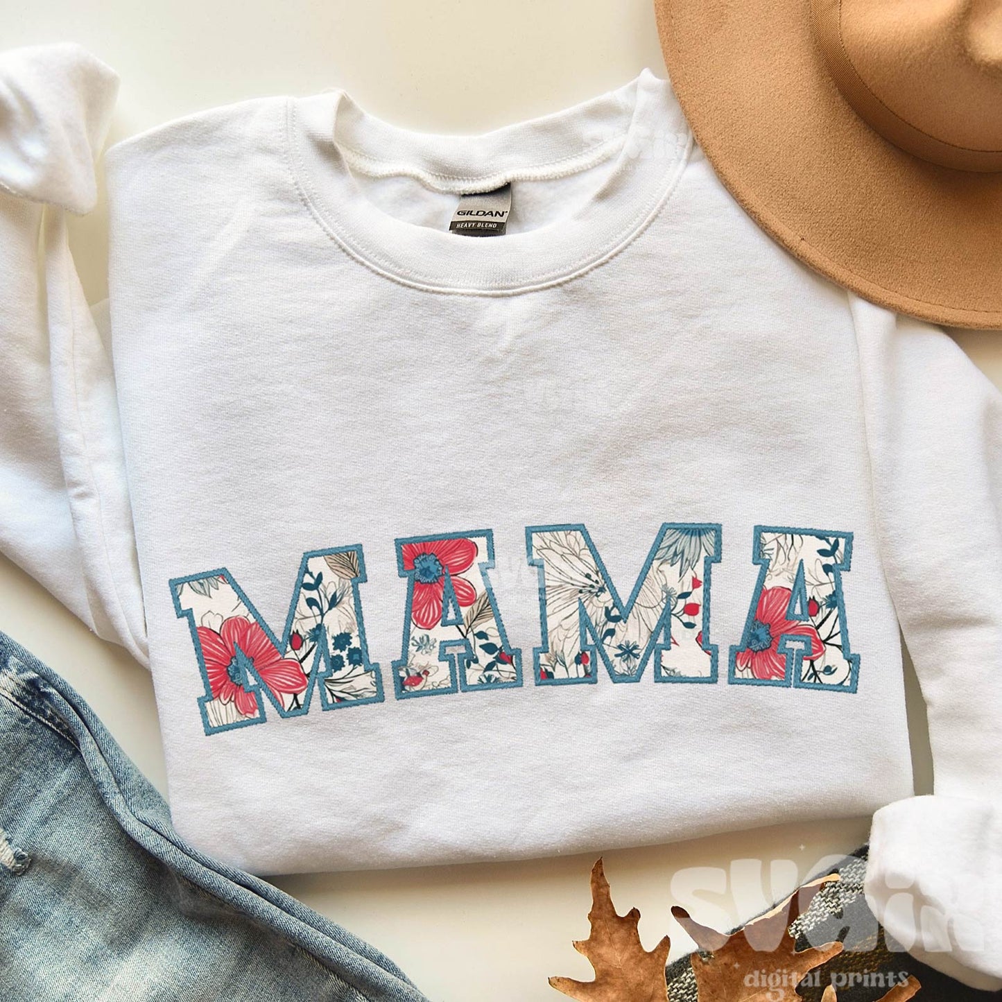 Mama Floral PNG